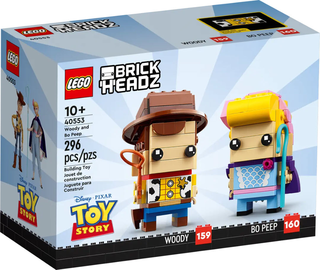 Verpackung: LEGO BrickHeadz 40553 Woody und Porzellinchen