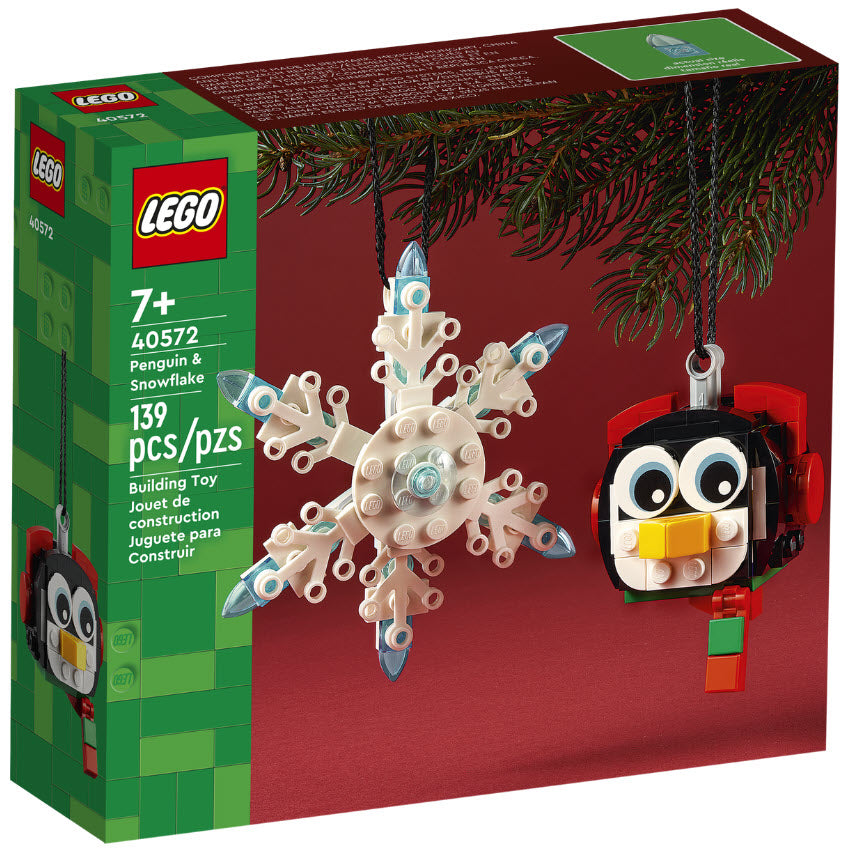 Verpackung: LEGO 40572 Pinguin mit Schneeflocke