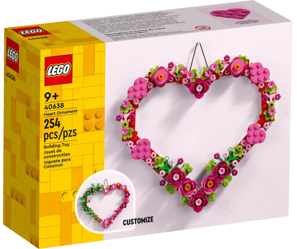 Verpackung: LEGO Iconic 40638 Herz-Deko