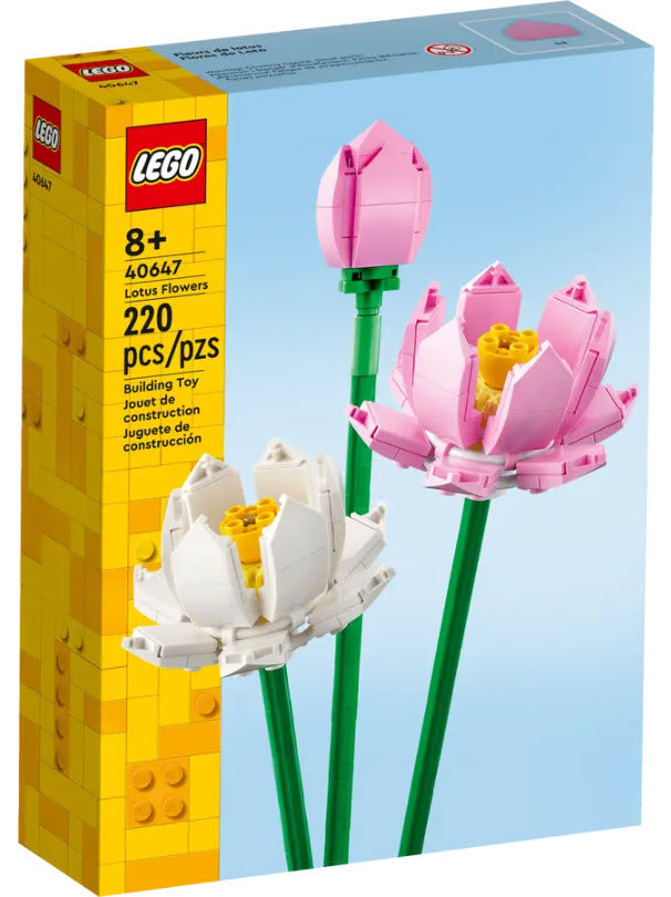 Verpackung: LEGO Botanicals 40647 Lotusblumen