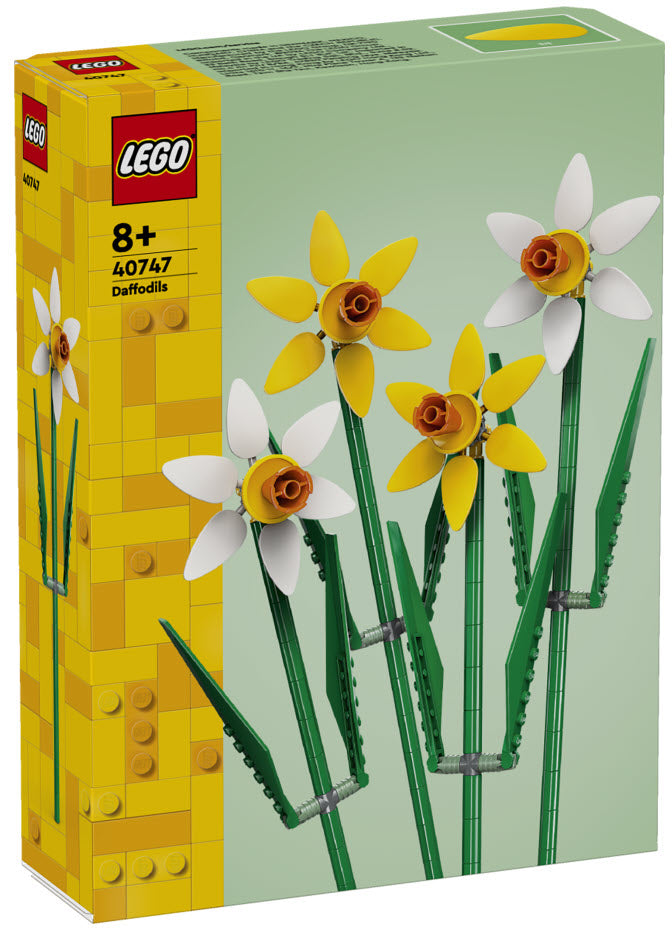 Verpackung: LEGO Botanicals 40747 Narzissen