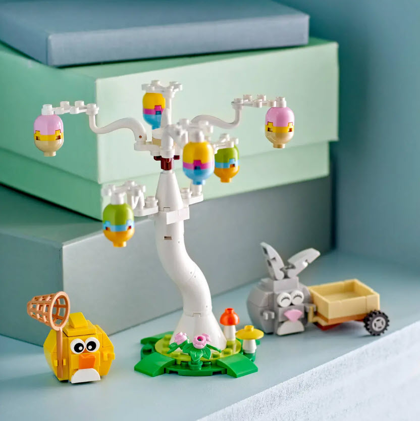 Detail 1: LEGO Seasonal 40808 Osterhase und Ostereiersuche