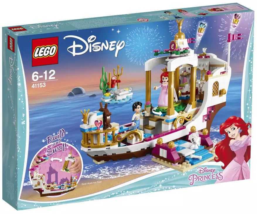 Verpackung: LEGO Disney Princess 41153 Arielles königliches Hochzeitsboot
