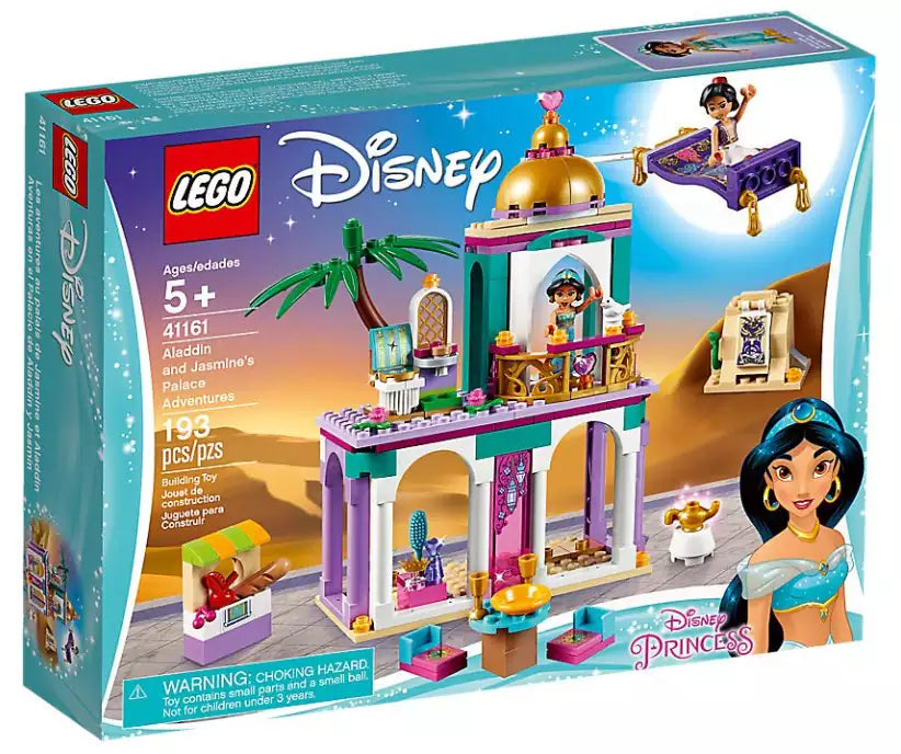 Verpackung: LEGO Disney Princess 41161 Aladdins und Jasmins Palastabenteuer