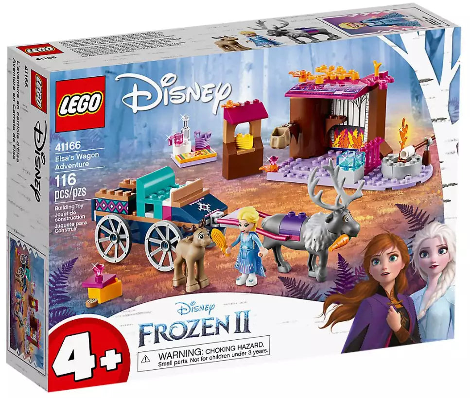 Verpackung: LEGO Disney Princess 41166 Elsa und die Rentierkutsche