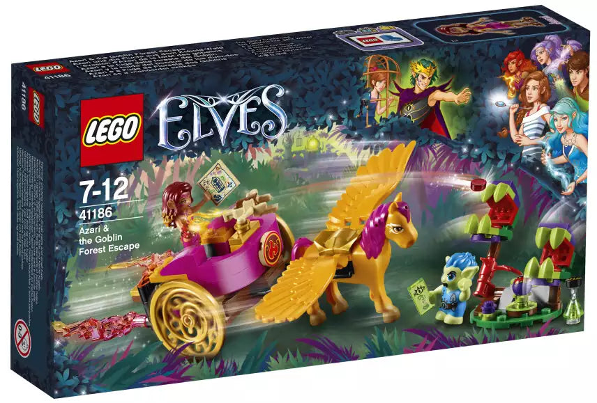 Verpackung: LEGO Elves 41186 Azari und die Flucht aus dem Kobold-Wald