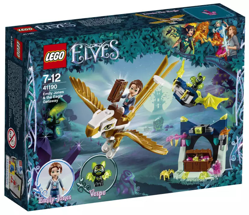 Verpackung: LEGO Elves 41190 Emily Jones und die Flucht auf dem Adler