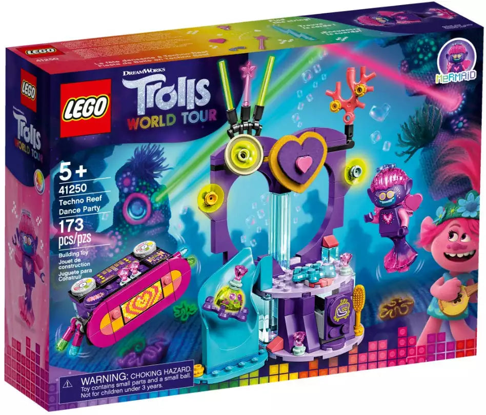 Verpackung: LEGO Trolls 41250 Party am Techno Riff