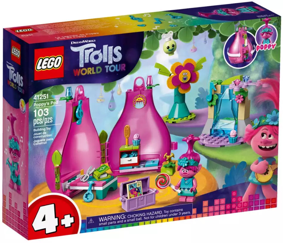Verpackung: LEGO Trolls 41251 Poppys Wohnblüte