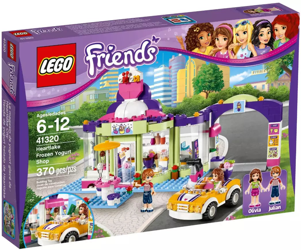 LEGO Friends 41320 Heartlake Joghurteisdiele, Verpackung