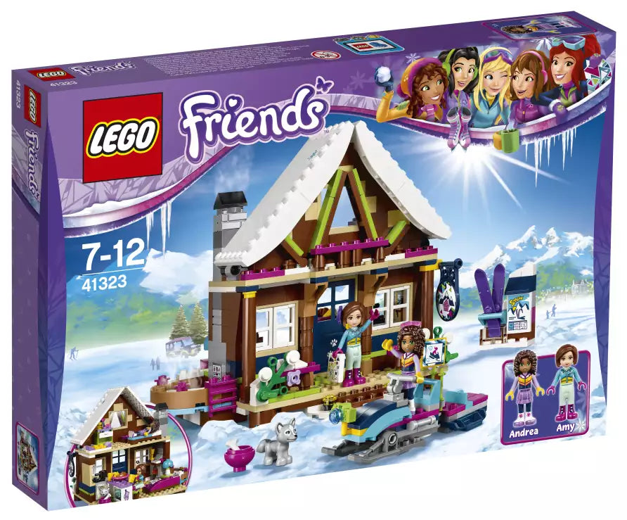 LEGO Friends 41323 Chalet im Wintersportort, Verpackung