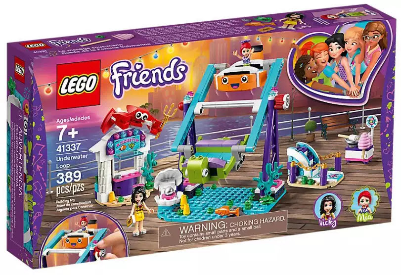 Verpackung: LEGO Friends 41337 Schaukel mit Looping im Vergnügungspark