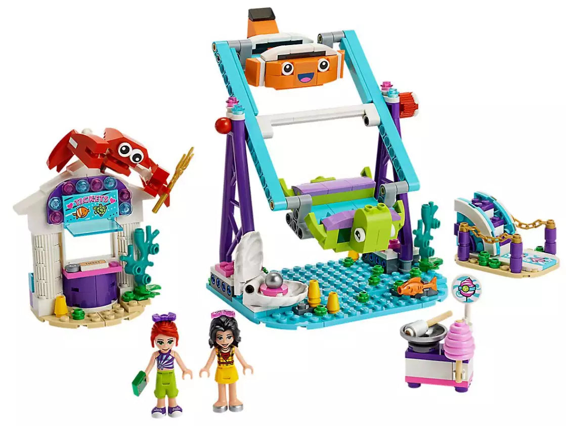 Inhalt: LEGO Friends 41337 Schaukel mit Looping im Vergnügungspark