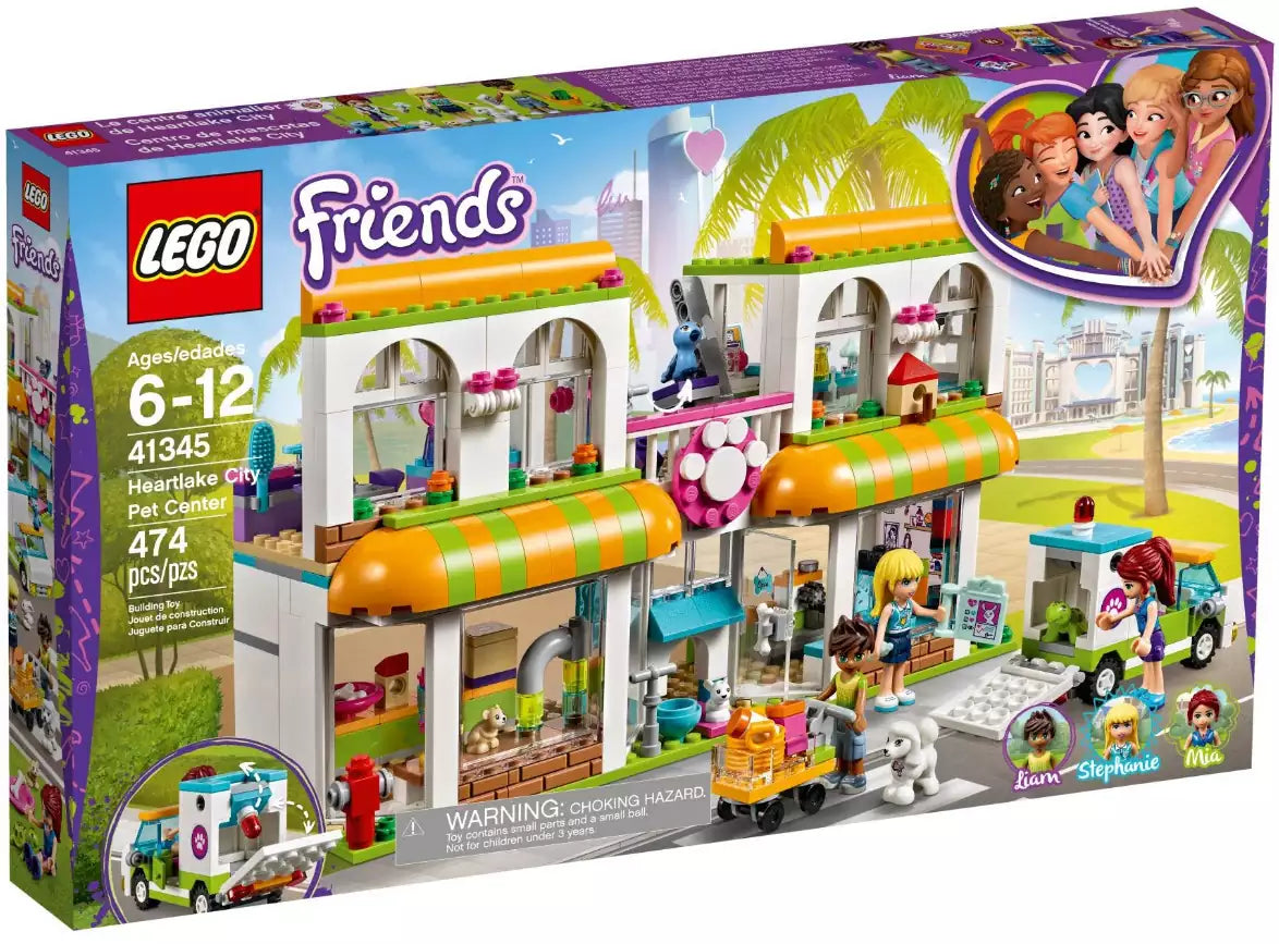 Verpackung: LEGO Friends 41345 Heartlake City Haustierzentrum