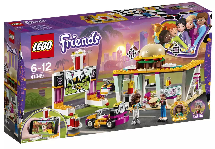 Verpackung: LEGO Friends 41349 Burgerladen