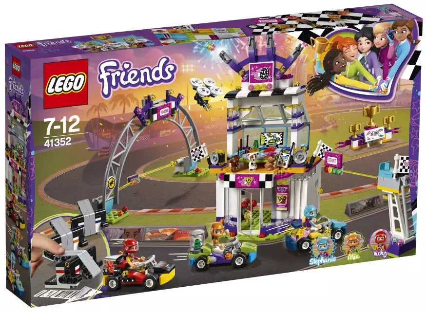 Verpackung: LEGO Friends 41352 Das große Rennen