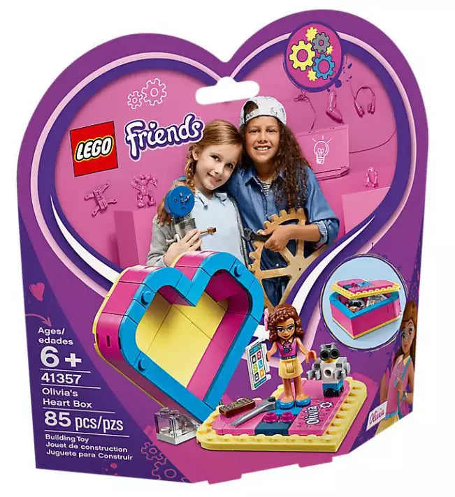 Verpackung: LEGO Friends 41357 Olivias Herzbox