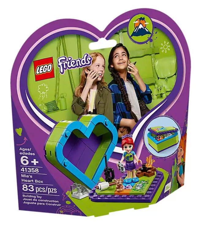 Verpackung: LEGO Friends 41358 Mias Herzbox