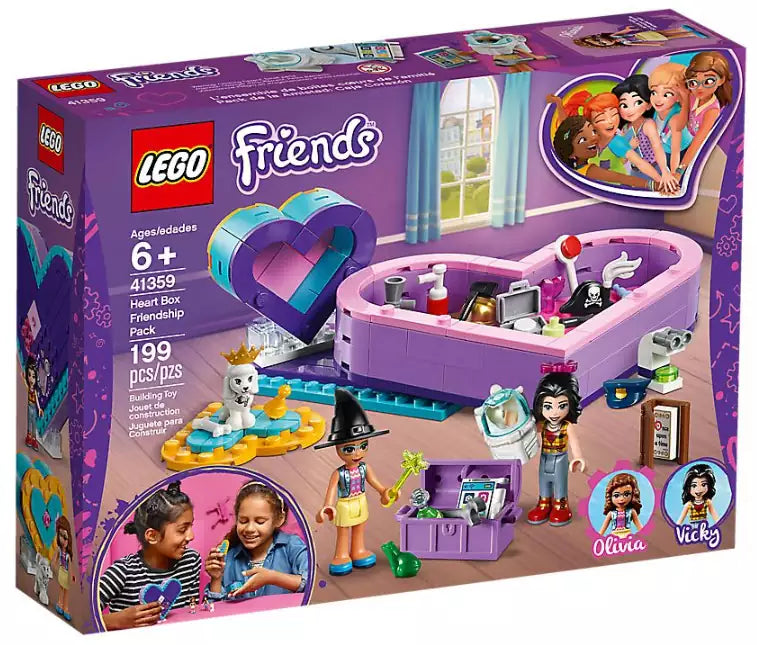 Verpackung: LEGO Friends 41359 Herzbox-Freundschaftsset