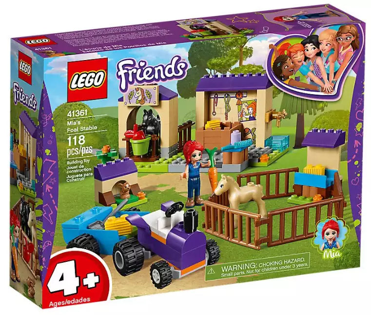 Verpackung: LEGO Friends 41361 Mias Fohlenstall