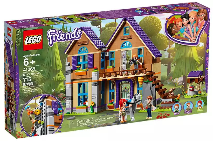 Verpackung: LEGO Friends 41369 Mias Haus mit Pferd