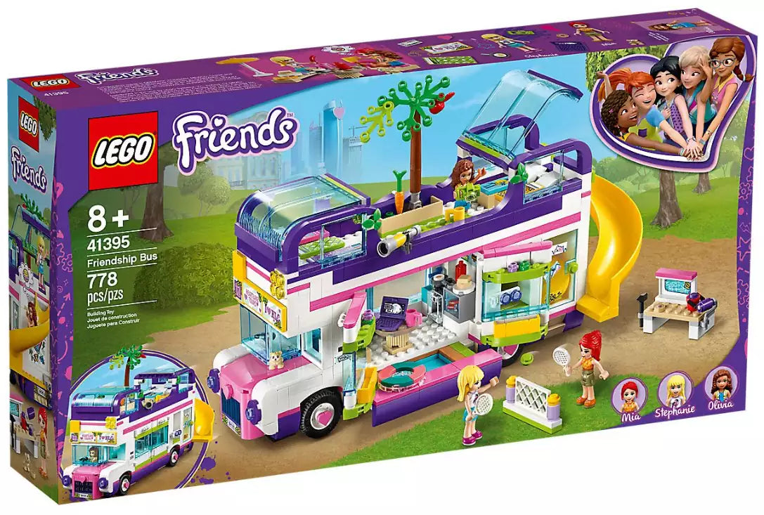 Verpackung: LEGO Friends 41395 Freundschaftsbus