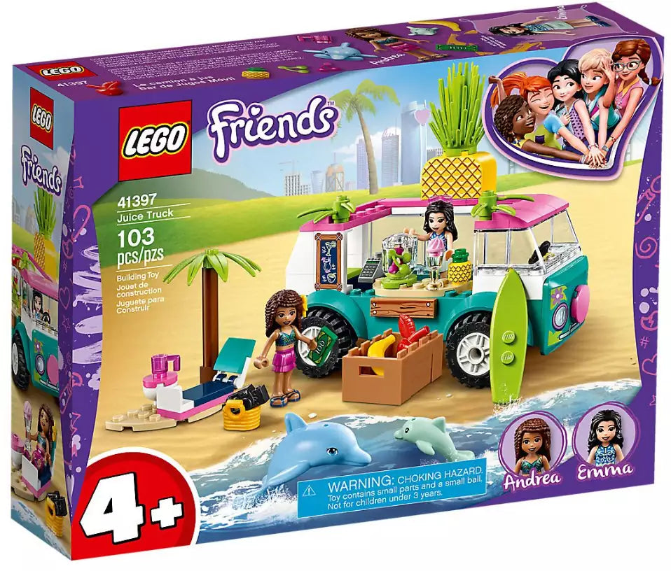 Verpackung: LEGO Friends 41397 Mobile Strandbar