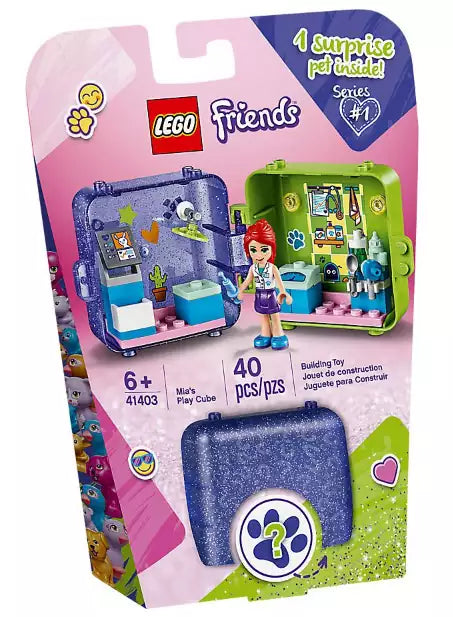 Verpackung: LEGO Friends 41403 Mias magischer Würfel – Tierärztin