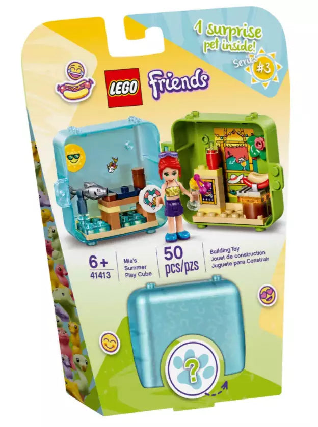 Verpackung: LEGO Friends 41413 Mias Sommer Würfel - Hotdog Stand