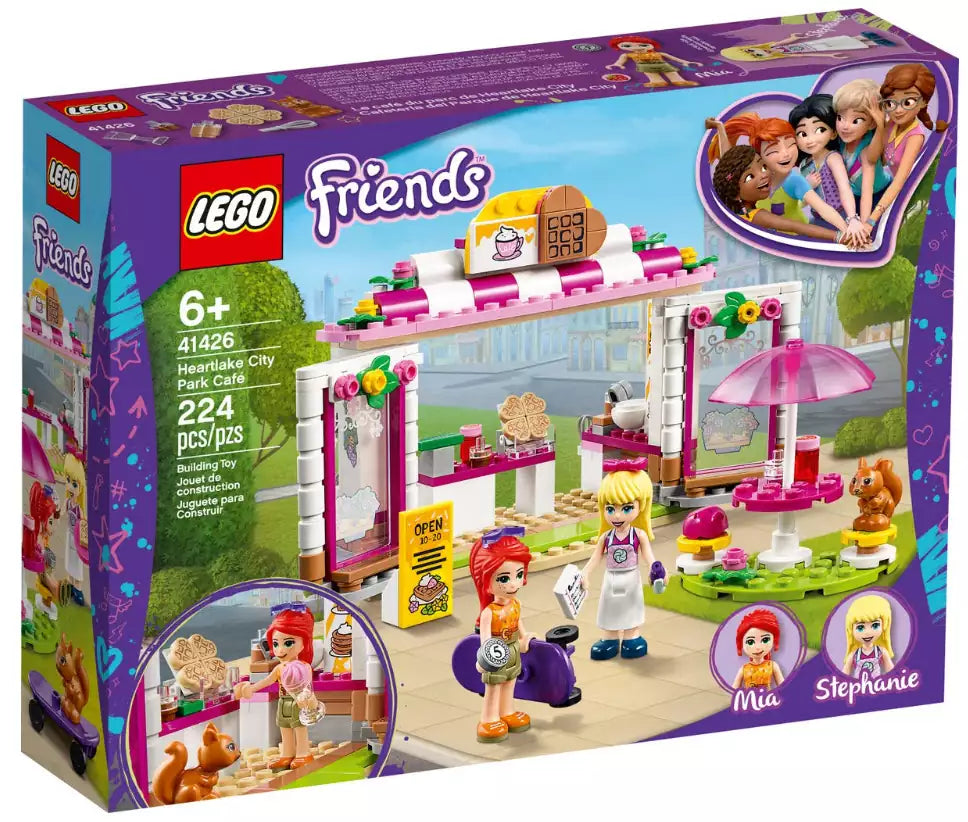 Verpackung: LEGO Friends 41426 Heartlake City Waffelhaus