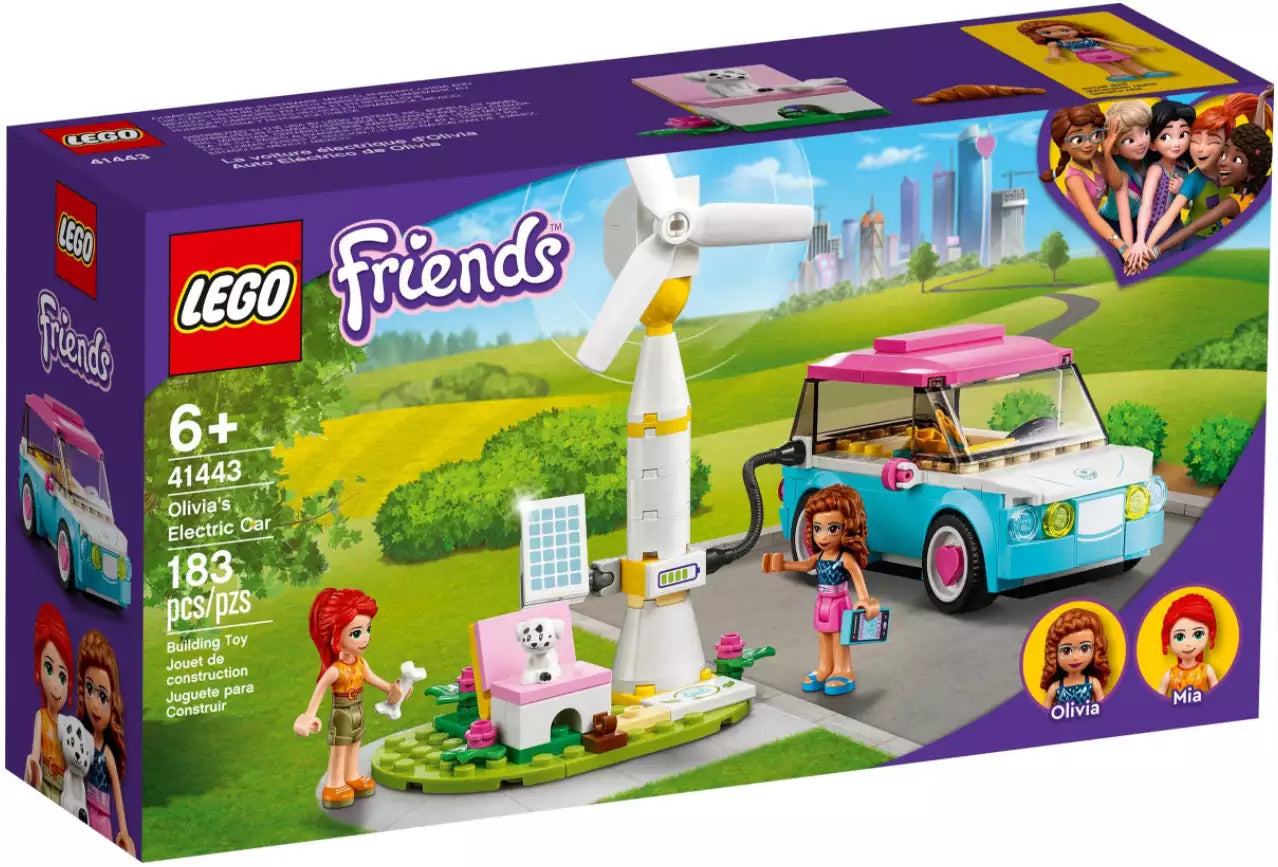 Verpackung: LEGO Friends 41443 Olivias Elektroauto