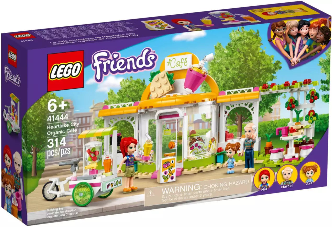 Verpackung: LEGO Friends 41444 Heartlake City Bio-Café