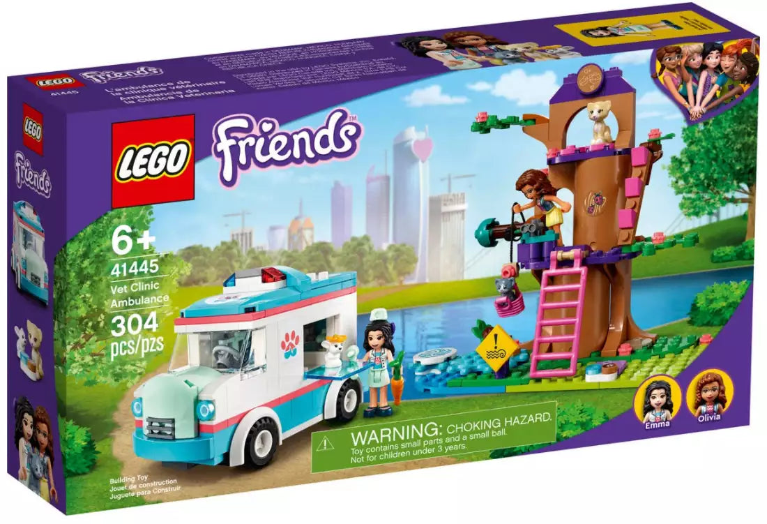 Verpackung: LEGO Friends 41445 Tierrettungswagen