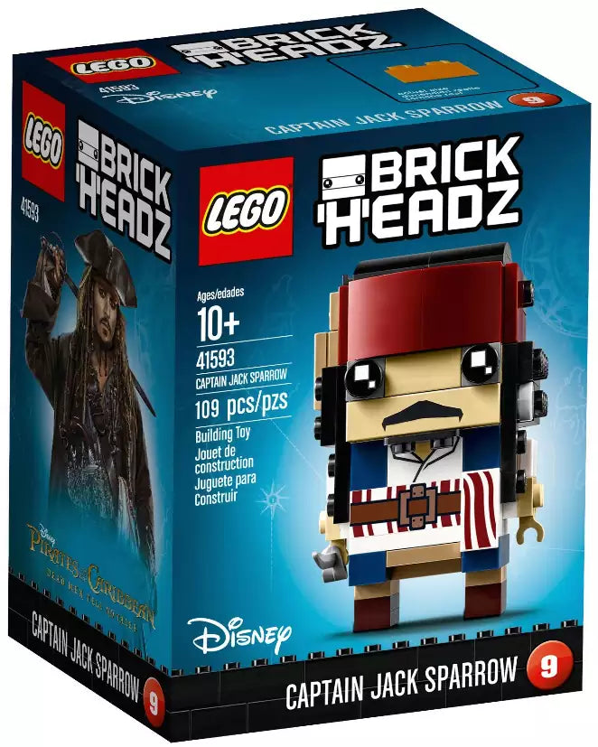 Verpackung: LEGO Brickheadz 41593 Captain Jack Sparrow