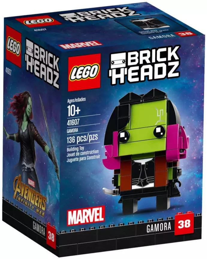Verpackung: LEGO Brickheadz 41607 Gamora