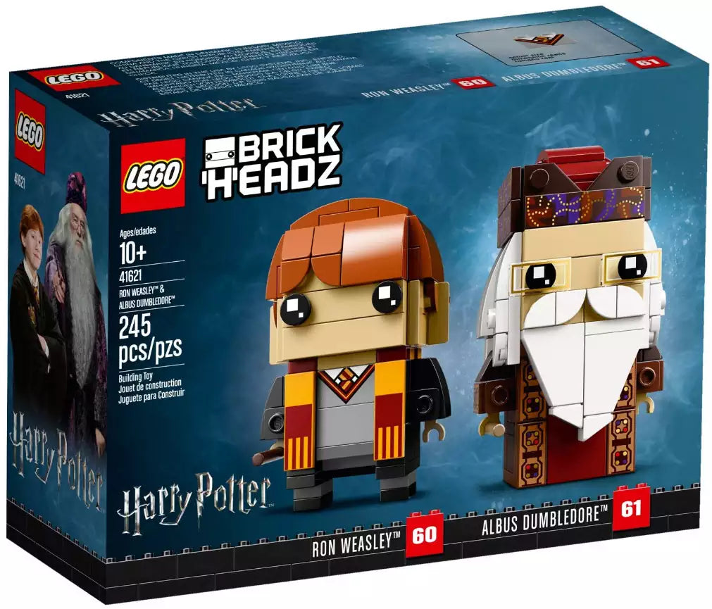 Verpackung: LEGO Brickheadz 41621 Ron Weasley und Albus Dumbledore