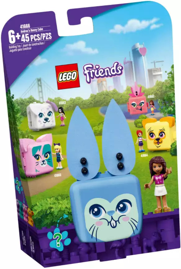 Verpackung: LEGO Friends 41666 Andreas Häschen-Würfel
