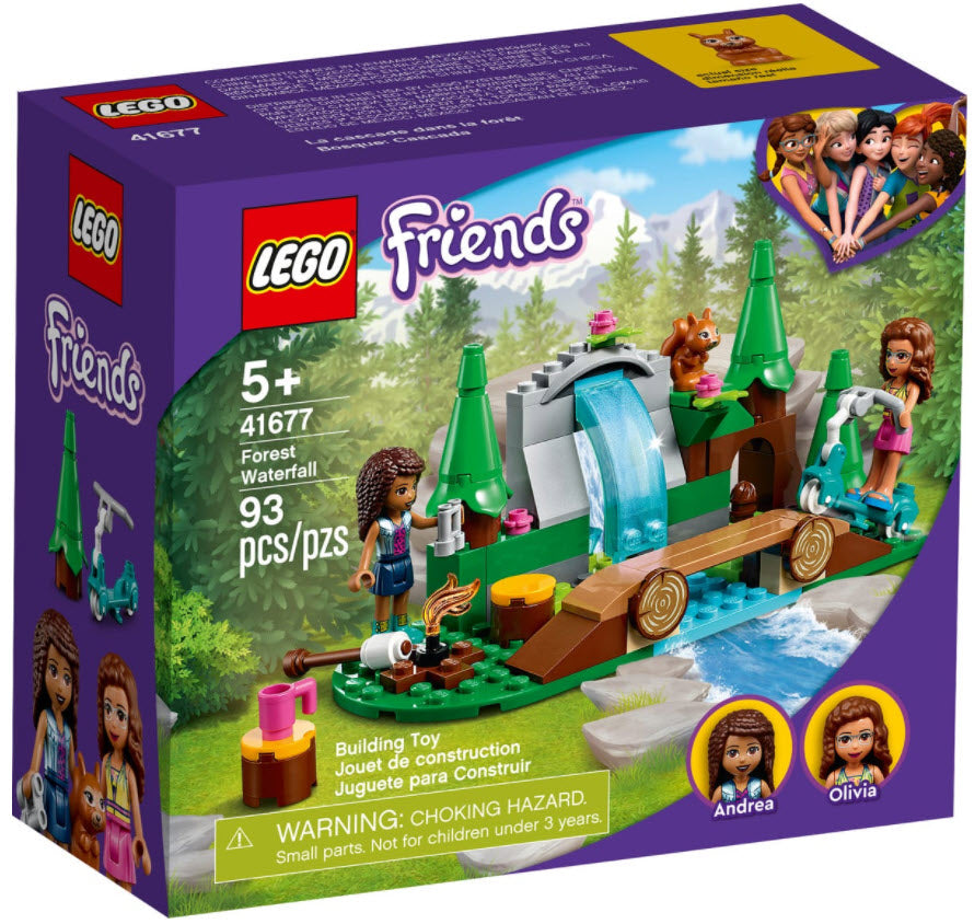 Verpackung: LEGO Friends 41677 Wasserfall im Wald