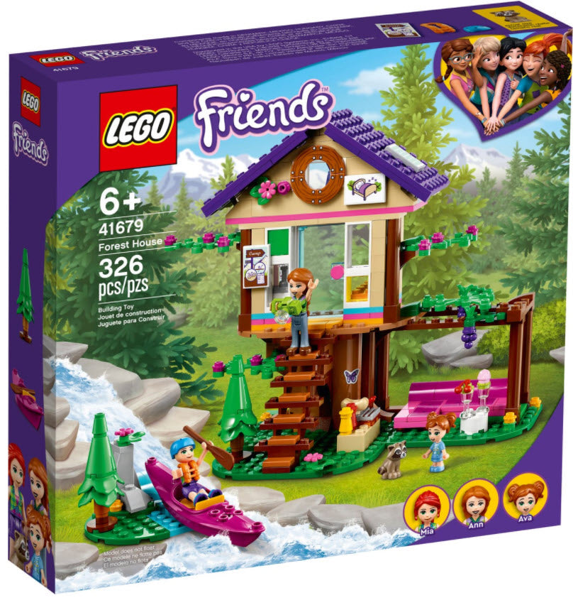 Verpackung: LEGO Friends 41679 Baumhaus im Wald