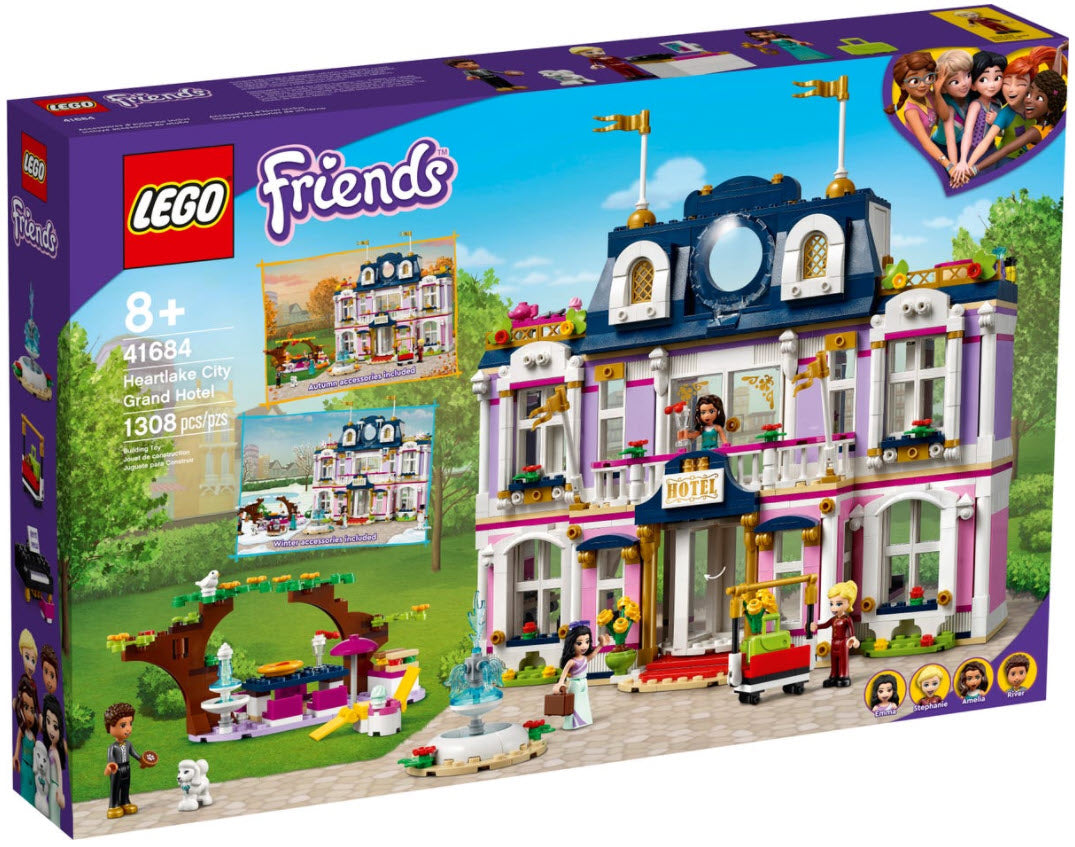 Verpackung: LEGO Friends 41684 Heartlake City Hotel