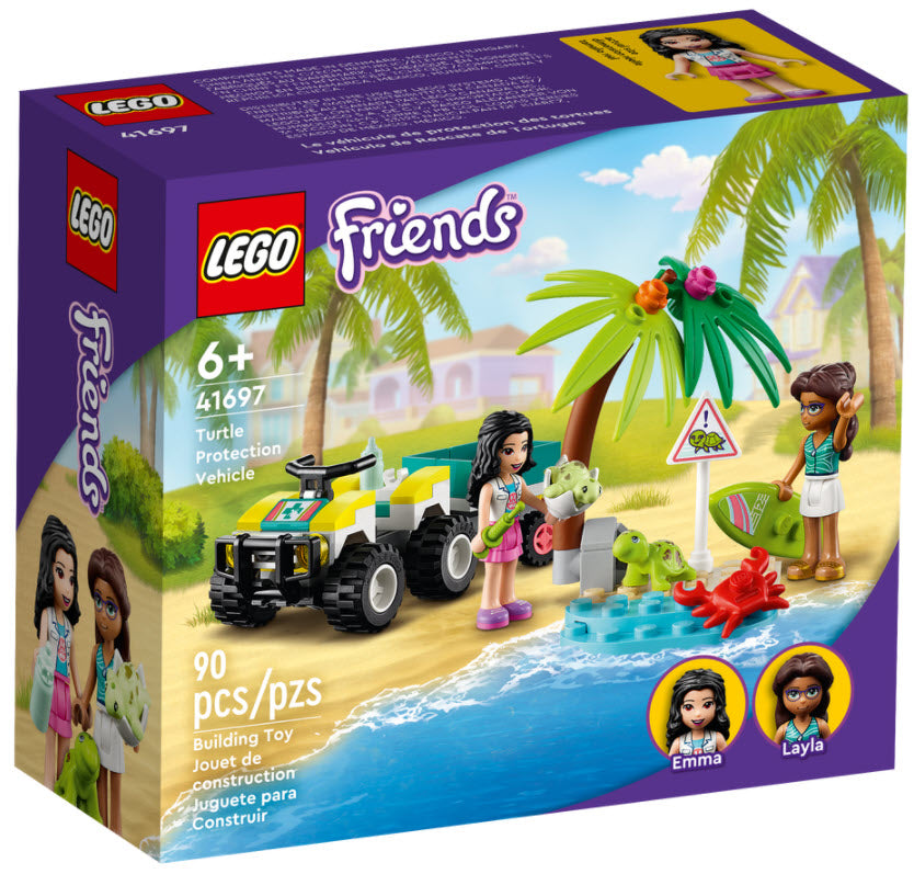 Verpackung: LEGO Friends 41697 Schildkröten-Rettungswagen