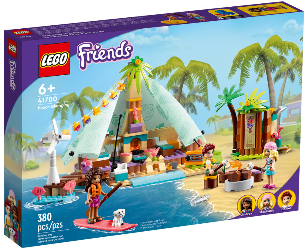Verpackung: LEGO Friends 41700 Glamping am Strand
