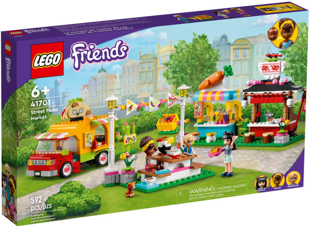 Verpackung: LEGO Friends 41701 Streetfood-Markt