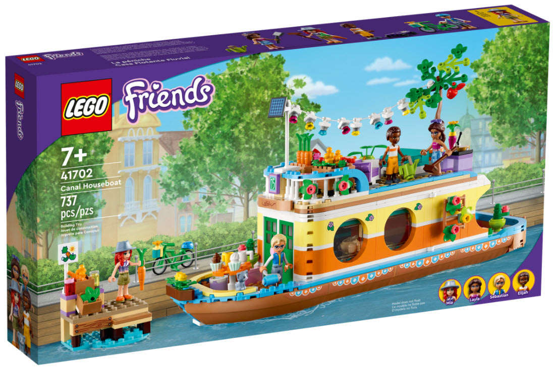 Verpackung: LEGO Friends 41702 Hausboot