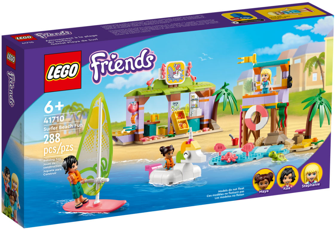Verpackung: LEGO Friends 41710 Surfschule