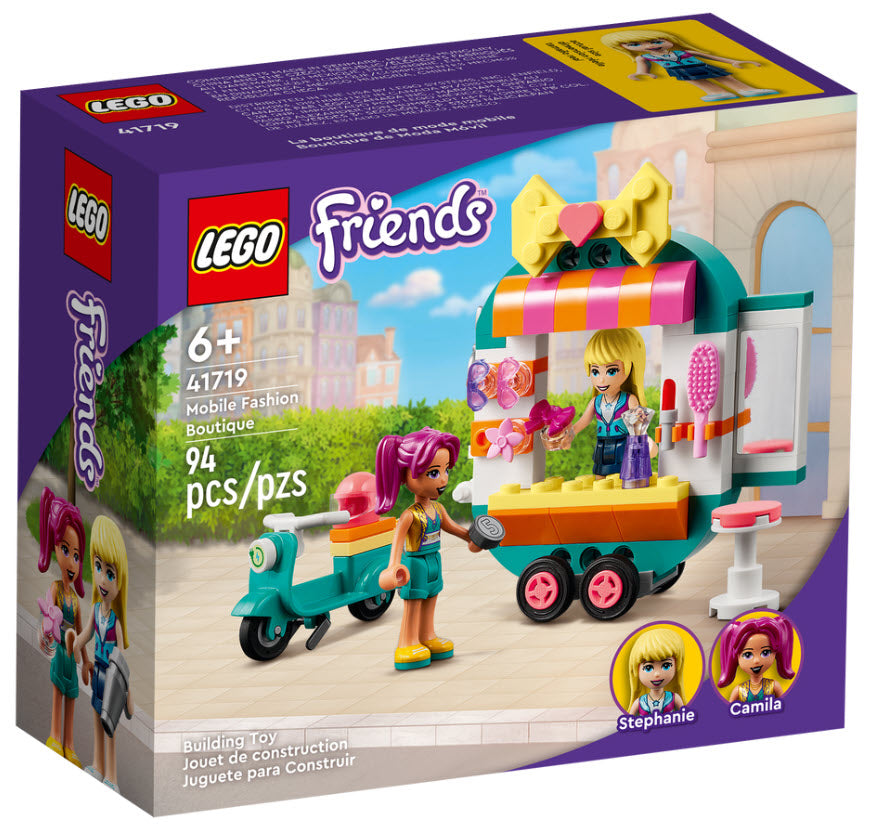 Verpackung: LEGO Friends 41719 Mobile Modeboutique