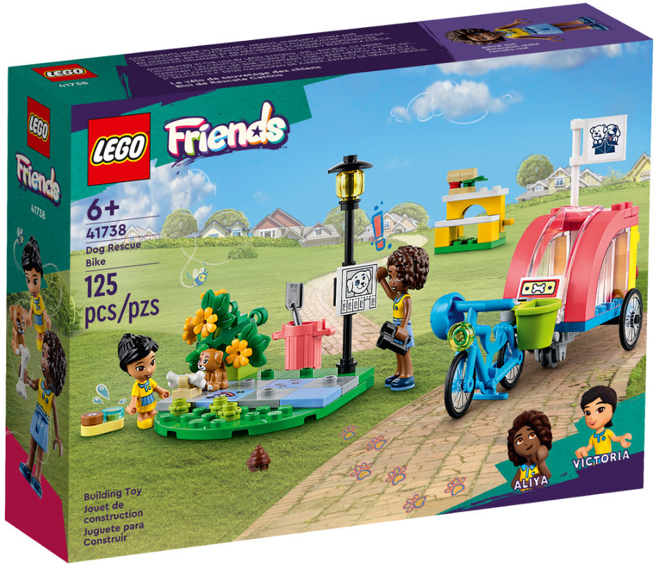 Verpackung: LEGO Friends 41738 Hunderettungsfahrrad