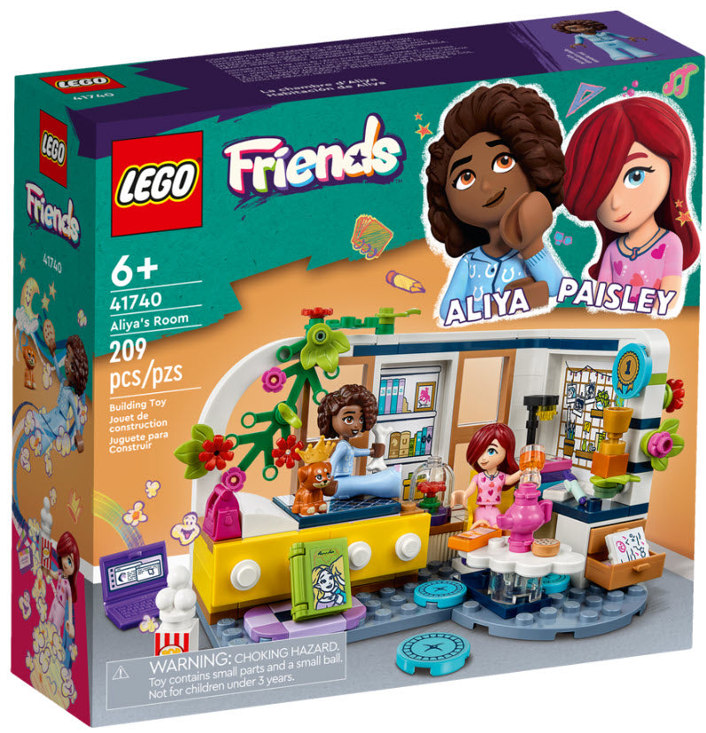 Verpackung: LEGO Friends 41740 Aliyas Zimmer
