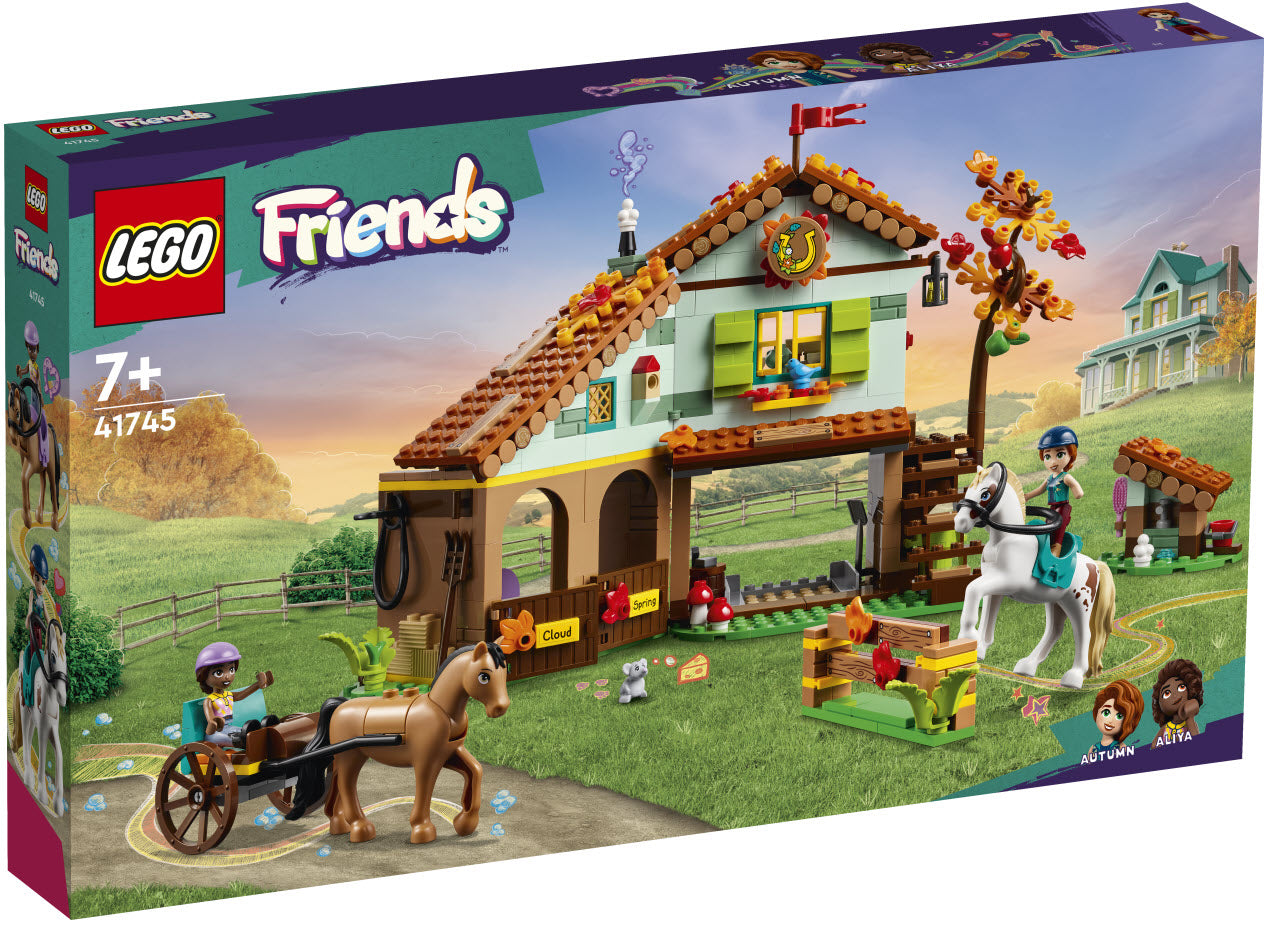Verpackung: LEGO Friends 41745 Autumns Reitstall