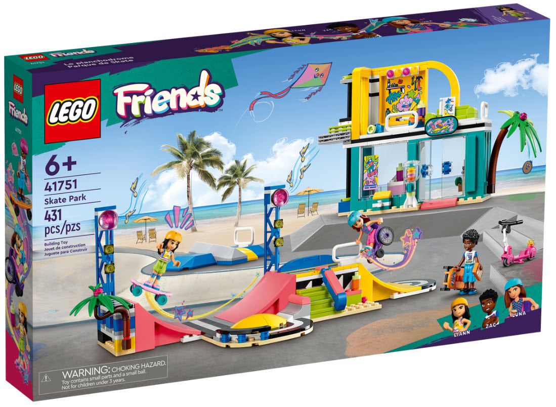 Verpackung: LEGO Friends 41751 Skatepark